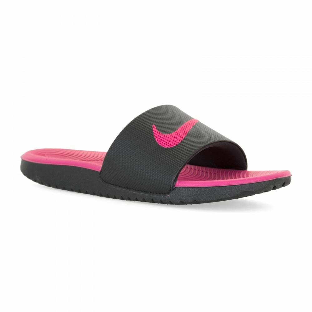 nike kawa slides junior pink