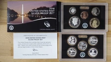 2018 Silver Proof Set U.S. Mint w BOX/COA - FREE SHIPPING!