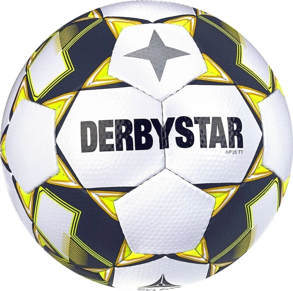 Derbystar APUS TT v23 Fußball Trainingsball weiß-gelb Größe 5 1217500150