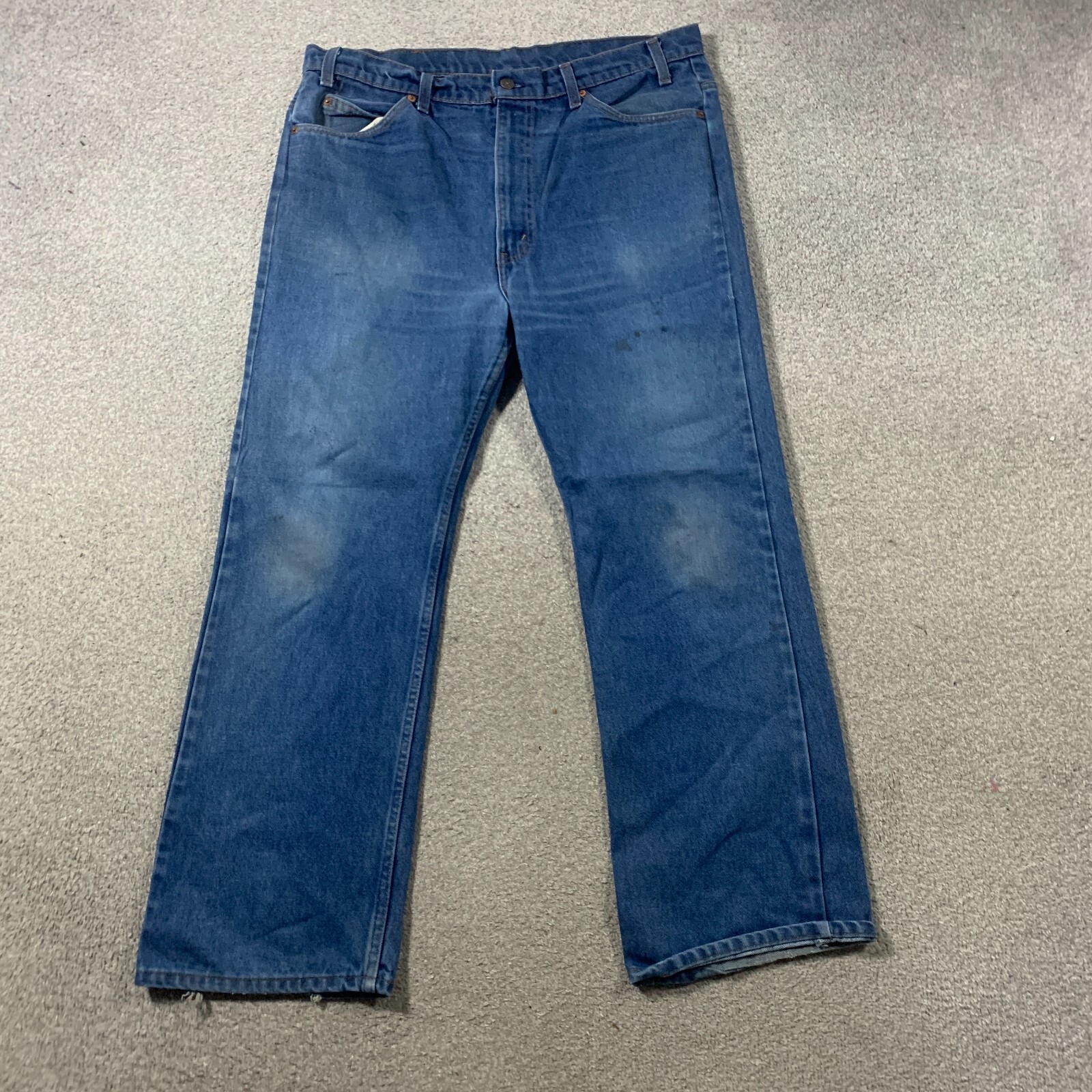 Vintage LEVI'S Jeans Mens (38 Inch Waist) (30 Inch Leg) Relaxed Fit Blue 70s