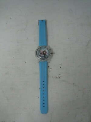 disney frozen watch girls youth kids sky blue model # fzn3664