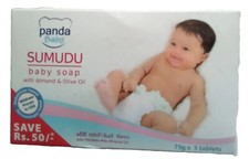 Baby soap  Panda Baby  with Almond and Olive oil