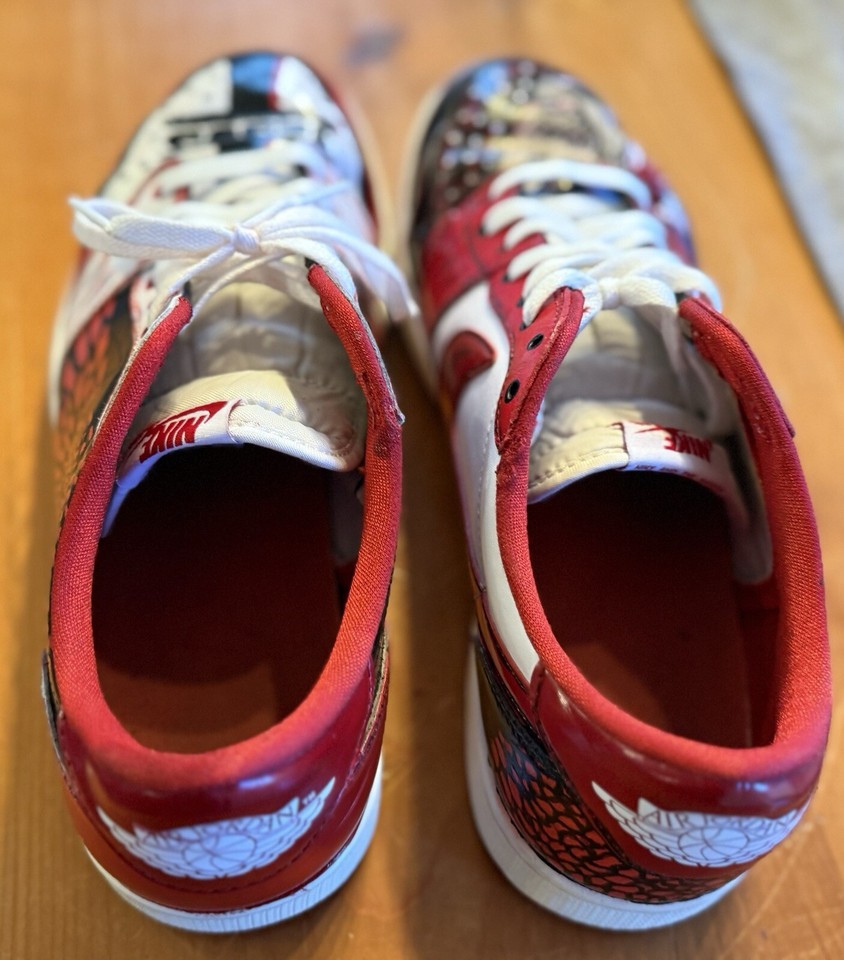 Nike Air Jordan 1 Retro OG Low Custom Painted. Men’s 11.5 🔥🔥🔥🔥 eBay