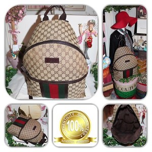 gucci gg monogram backpack