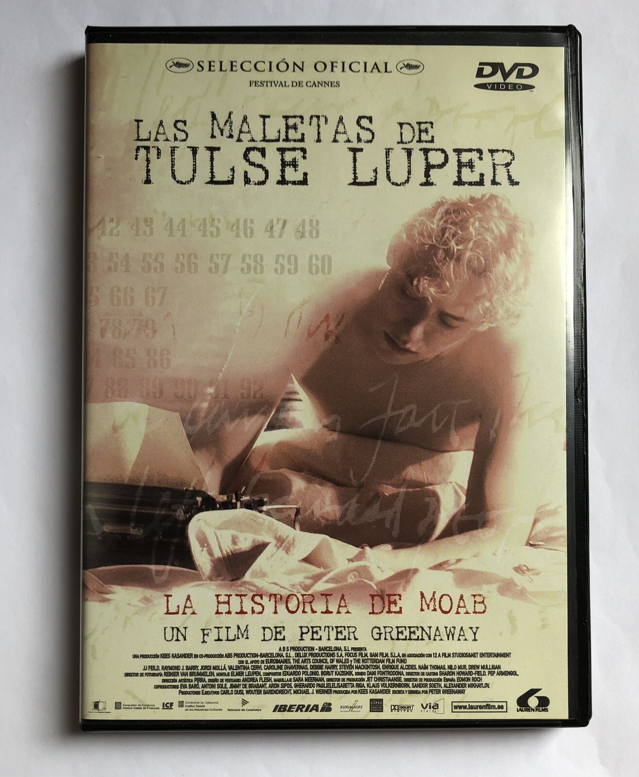 DVD Las Maletas de Tulse Luper Peter Greenaway Región 2 Importación España