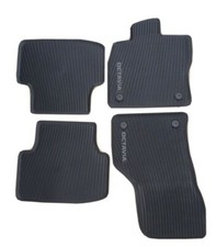 Original Octavia 4 (NX) Fußmatten Gummimatten VORNE + HINTEN + MITTE Tunnel NEU