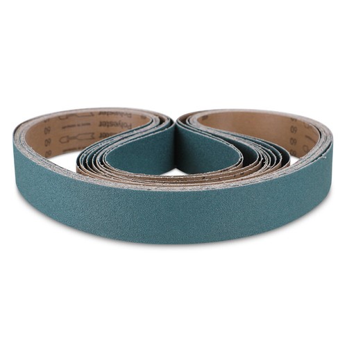 1-1/2" x 30" Inch Zirconia Pipe and Tube Sanding Belt Kit 40 Grit - 10 PACK - 第 1/5 張圖片