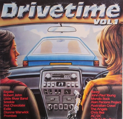 Drivetime AC/DC Various Artists Hits 12'' vinyl Lp 1979 rare rock pop