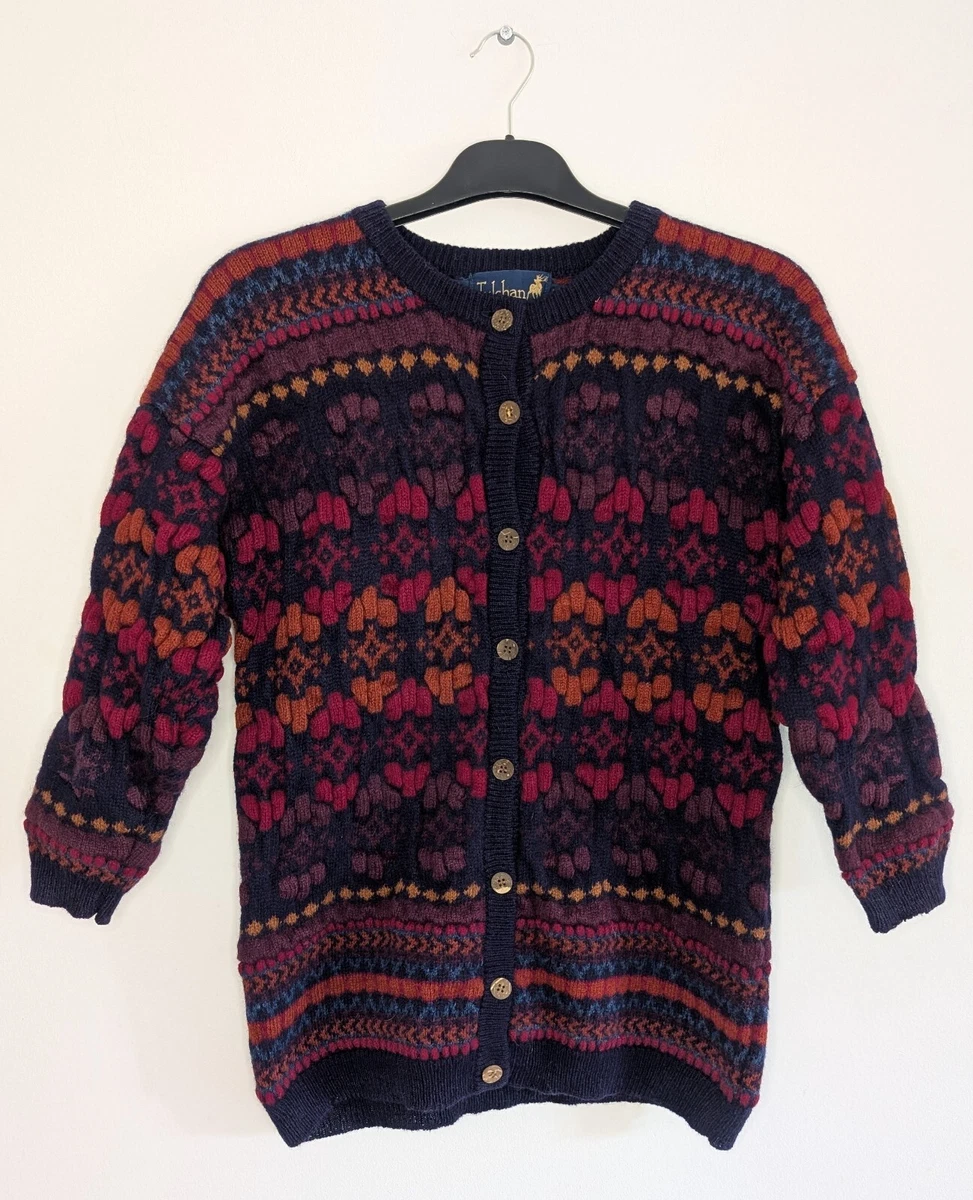 70s 80s UK製 Tulchan ピュアニューウール ニットカーディガン Tulchan Cardigan Sweaters for Women for sale | eBay