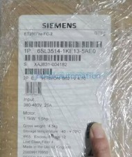 1PIECE NEW SIEMENS FREQUENCY CONVERTER 6SL3514-1KE13-5AE0 6SL3 514-1KE13-5AE0