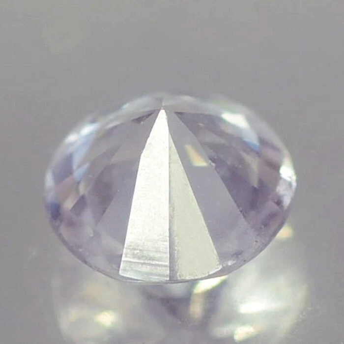 0.58CT LOVLEY VVS 5.2MM DIAMOND CUT UNHEATED WHITE SPINEL NATURAL - Image 3 of 3