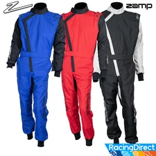 ZAMP - ZK-40 Karting Suit - Kids to Adult Sizes Kart Racing Suit- Black/Red/Blue