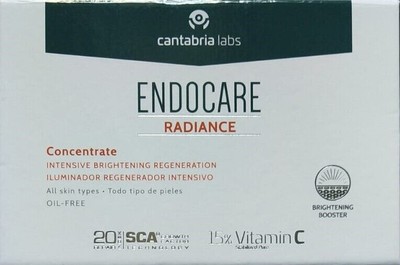 Endocare Radiance C Pure Concentrate - 14 x 1ml Oil Free #gloau