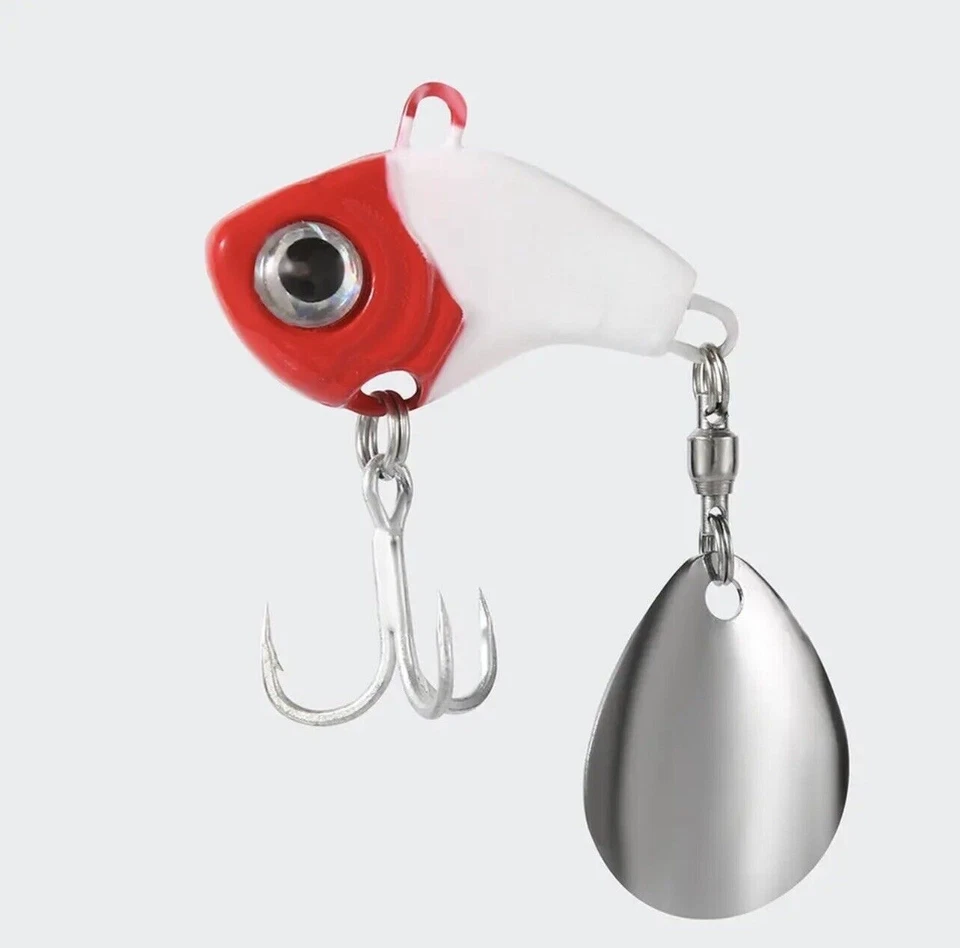 Jig Spinner 5x Spinnblätter inkl. Box Blinker Spin Tail Barsch Hecht Angeln - Bild 4 von 4