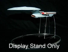 acrylic display stand for Galoob 1988 die cast Star Trek TNG Enterprise D