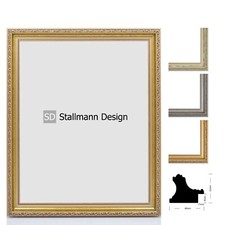 Bilderrahmen Oia Holz Barock Prunk Shabby Antik Foto Poster Gemälde Elegant