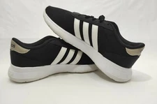 Adidas Neo Lite Racer BB9774 Men's Running Casual Shoes Black White Size 8.5