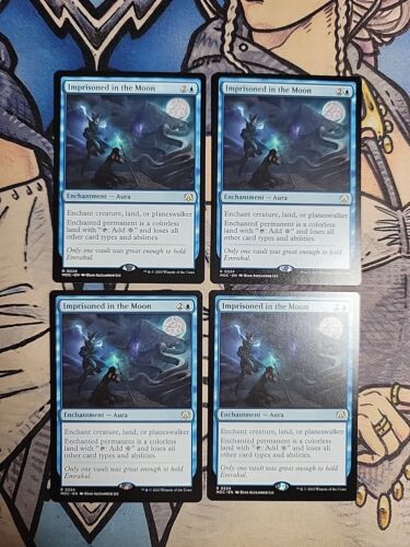 4x Imprisoned in the Moon - NM/M MOC MTG - Picture 1 of 1