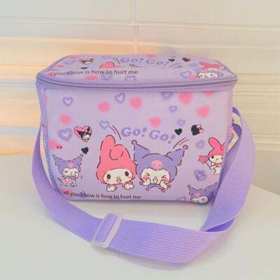 1pcs Cinnamoroll Kuromi Lunch Box My Melody Insulation Bag Lunch Bag anime  UK