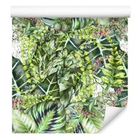 10M Tapete Selbstklebend Blumen Exotisch Pflanzen BläTter Natur Tropen Xxl 3319