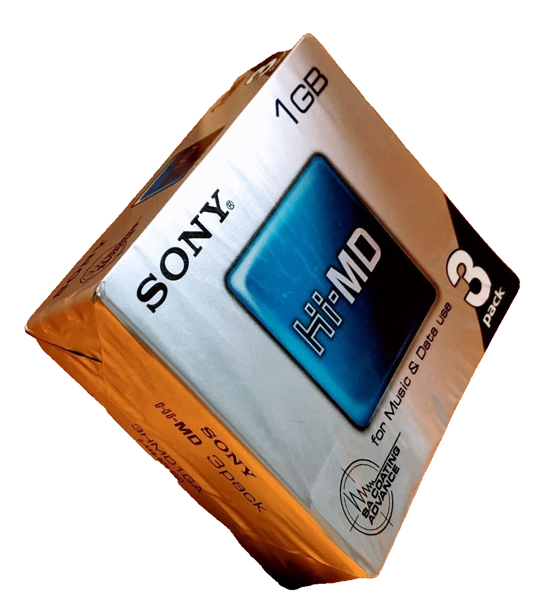 SONY Hi-MD 1GB Recordable Mini Disc 3 Packs Set 3HMD1GA SONY Hi-MD 1GB Recordable Mini Disc 3 Packs Set 3HMD1GA