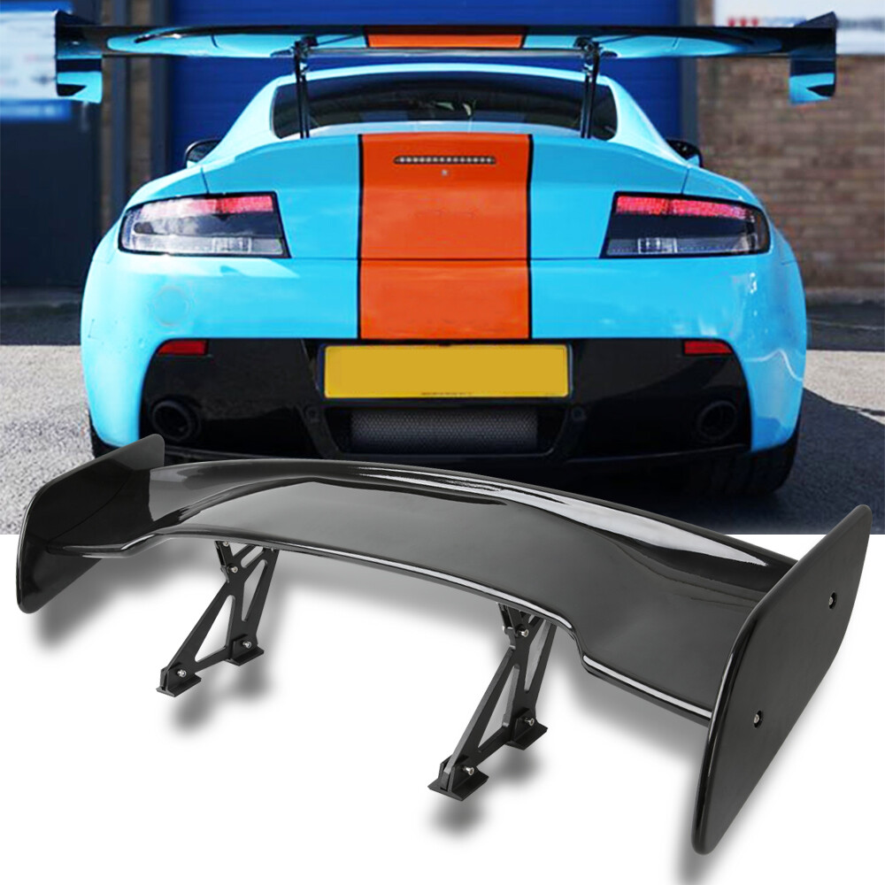 57" Rear Spoiler Wing For Aston Martin V8 V12 Vantage Truck GT-Style Gloss Black