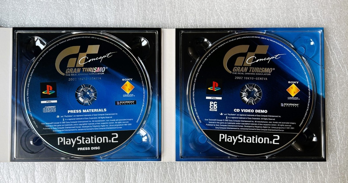 Jeu Gran Turismo Concept 2002 Tokyo Geneva pour PS2 Complet PAL FR