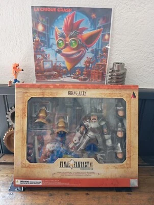 Figurines Bring Arts Final Fantasy IX Vivi Ornitier Adelbert Steiner Square Enix - Photo 1/4