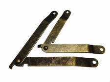 Klappenhalter 2 Stk. Klappenbeschlag Klappenscharnier Truhen Schmuckkasten C-115