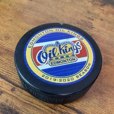 WHL  Edmonton Oil Kings Official Game Puck 2019-20