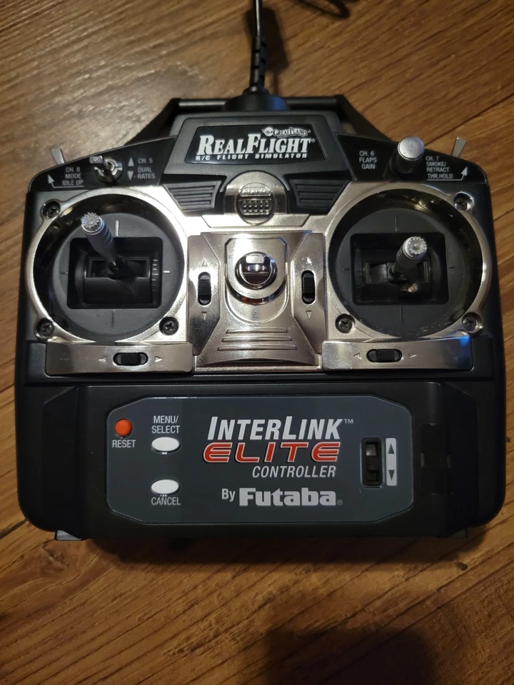 Futaba Real Flight R/C Simulator G4 Great Planes Model Mfg InterLink Elite - Image 2 of 4