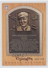 2012 Panini Cooperstown Bronze History 369/599 Jocko Conlan #24 HOF 8b4