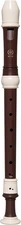 Yamaha YRA-312B Alto Recorder, simulated Rosewood finish, Key of F 