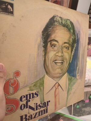 Gems Of Nisar Bazmi Rare Vinyl Vintage Folk Ghazal Ex