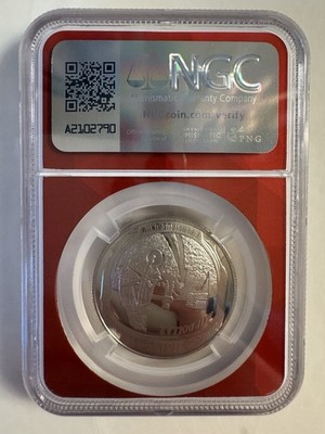 2019 S 50 CENT APOLLO 11 50TH ANNIVERSARY RELEASE NGC PF 69 ULTRA