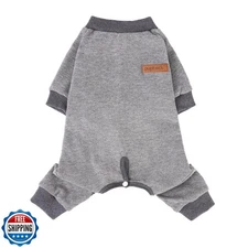 PUPTECK Dog Pajamas for Small Medium Large Sized Dogs, Stretchy D