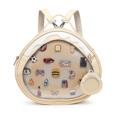 Ita Bag Multi-Purpose Backpack Crossbody Satchel Purse Kawaii Pin Display