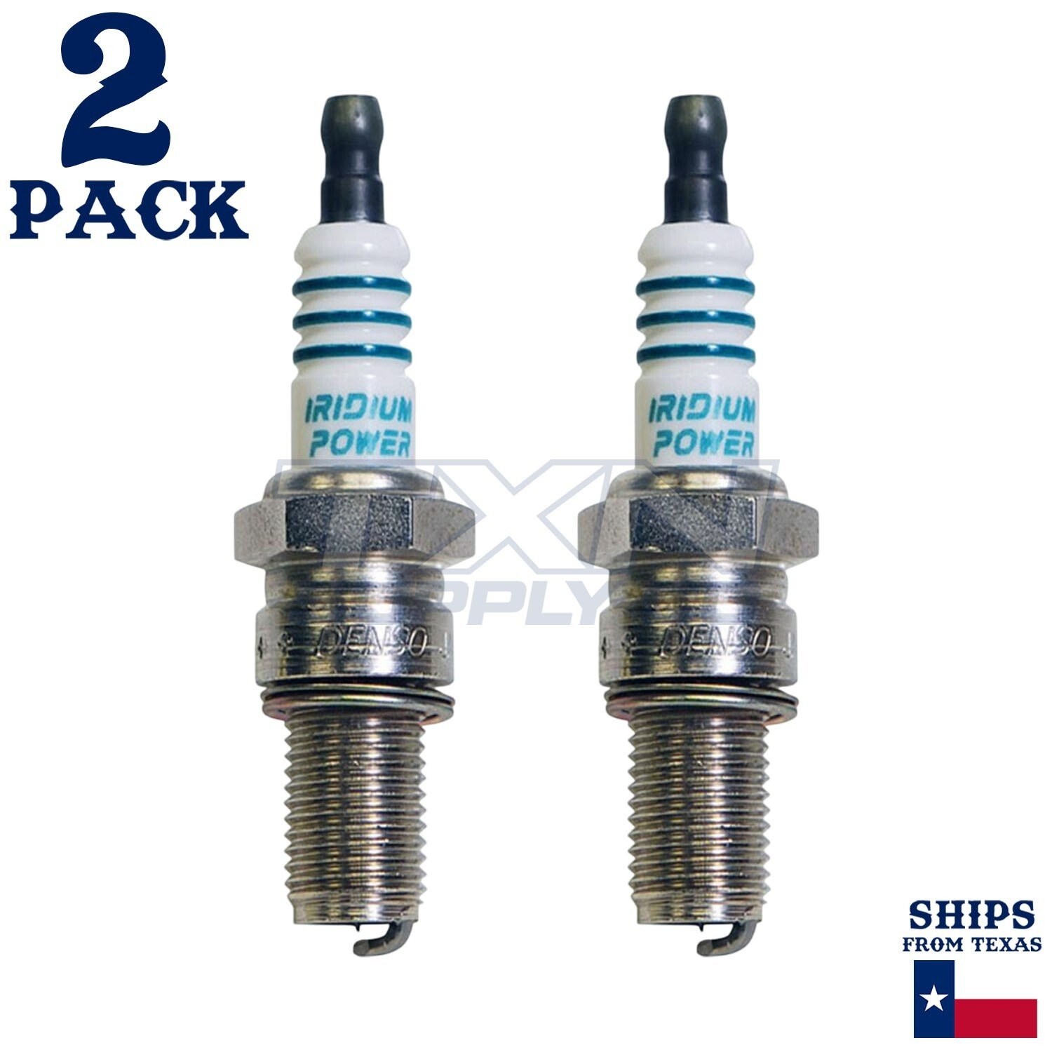 2 Pack Denso 5391 Iridium Power Spark Plugs IWM24