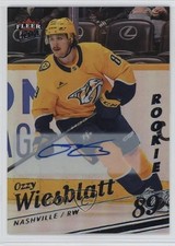 2025 Upper Deck Fleer Ultra Rookies Rainbow Foil Ozzy Wiesblatt Rookie Auto RC