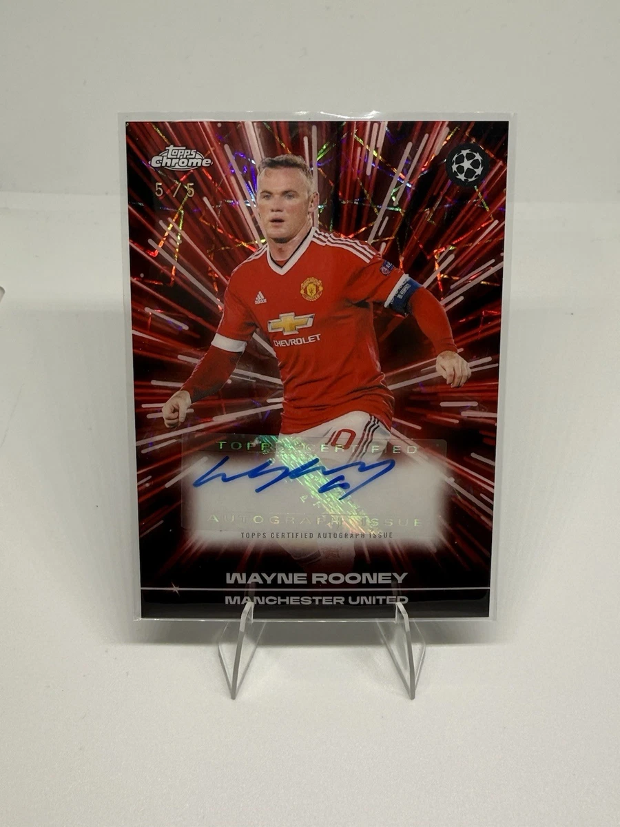 wayne rooney autograph products for sale | eBay
