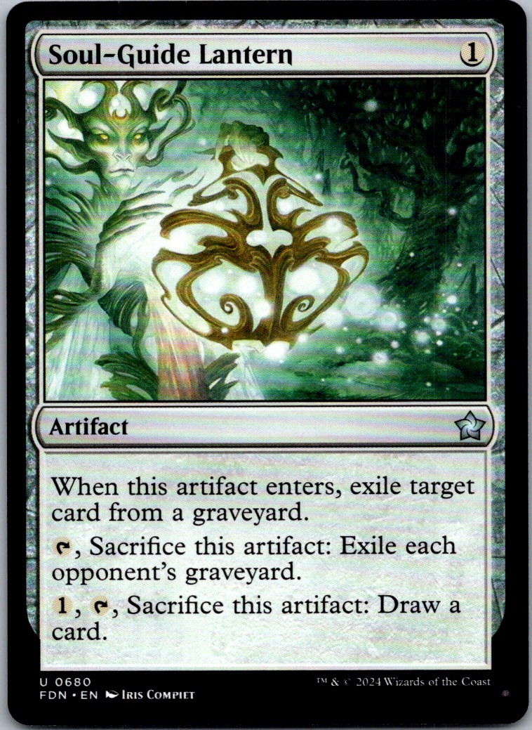 Soul-Guide Lantern U WOE #251 NM MTG Magic