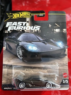 2025 Hot Wheels Fast & Furious Mix 3 #3 Koenigsegg CCXR STORM BLACK | FSC