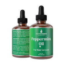 Peppermint Hair Growth Oil 2oz 2 Fl Oz Pack of 1 Fast Ship