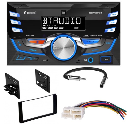 Dual XDM27BT AM/FM Radio MP3 Player Car Stereo for 1995-2000 Chevy C/K Pickup