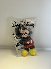 Kellogg  s Mini Bean Disney - 2001 - Micky Mouse NIP Sealed