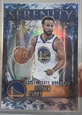 2025-26 Topps Chrome - Serenity Stephen Curry #SY-3 Blue Refractor /150