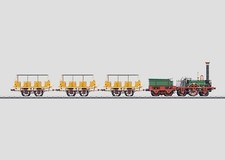 Märklin 55175 Gauge 1 Steam Locomotive Eagle With Wagon Digital Mfx Train Set Ob