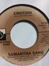 Samantha Sang - Emotion (7", Single, Styrene, Ter)