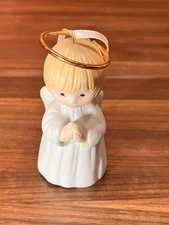 1995 Hallmark Showcase Porcelain Bell Christmas Ornament Joy