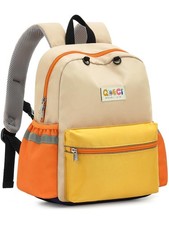 Yellow Toddler Backpack Boys Girls 25 Kids Preschool Daycare Bag 13 Inch